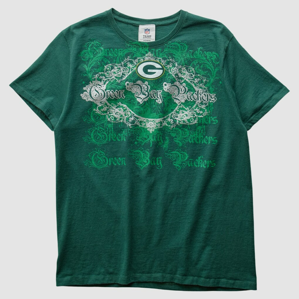 Fanatics Green Bay Packers NFL 2010s T-shirt Green Vintage