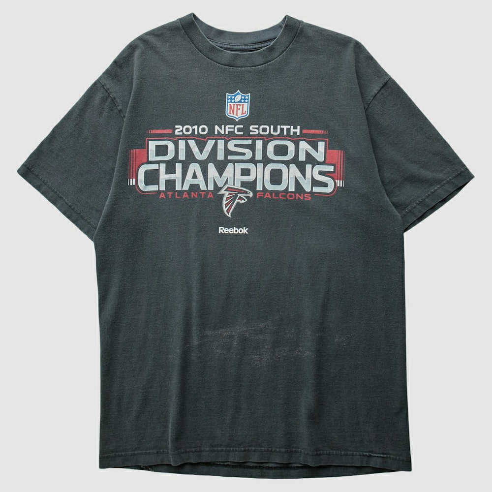 Fanatics Atlanta Falcons Reebok 2010 T-shirt Charcoal Vintage