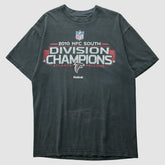 Fanatics Atlanta Falcons Reebok 2010 T-shirt Charcoal Vintage
