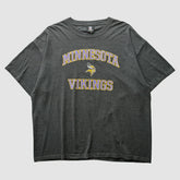 Fanatics Minnesota Vikings NFL 2010s T-shirt Dark Heather Gray Vintage