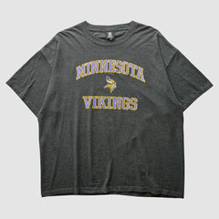 Fanatics Minnesota Vikings NFL 2010s T-shirt Dark Heather Gray Vintage