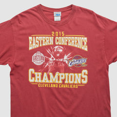 Cleveland Cavaliers NBA 2015 T-shirt for sale Maroon Vintage | Vintage discount