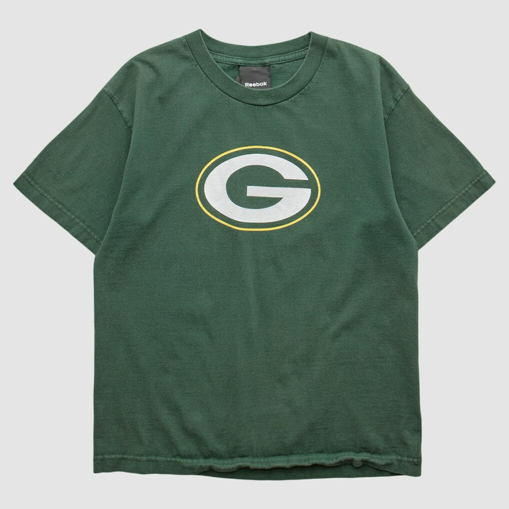 Fanatics Green Bay Packers Reebok 2000s T-shirt Green Vintage