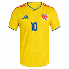 James Rodriguez Colombia National Team 2026 Home Jersey Yellow - Adidas