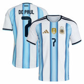 Rodrigo De Paul Argentina National Team 2026 Home Jersey White - Adidas sale