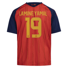 Lamine Yamal Spain National Team Youth 2026 Home Replica Jersey Red - Adidas outlet