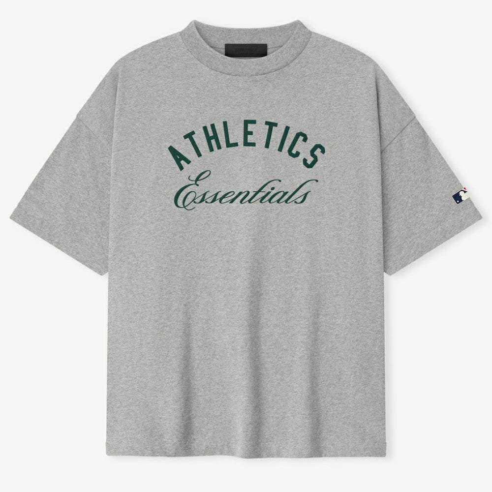 Athletics Fear of God x MLB Unisex 90's T-Shirt - Heather Gray - MLB Discount