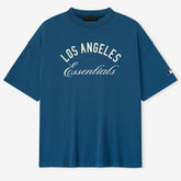 Los Angeles Dodgers Fear of God x MLB Unisex 90's T-Shirt - Blue - MLB Lifestyle