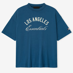 Los Angeles Dodgers Fear of God x MLB Unisex 90's T-Shirt - Blue - MLB Lifestyle