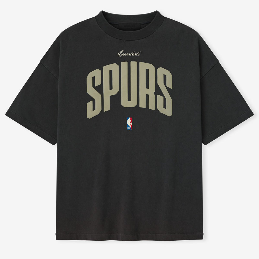 San Antonio Spurs Fear of God x NBA Unisex 90's T-Shirt Black