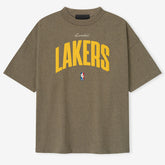 Los Angeles Lakers Fear of God x NBA Unisex 90's T-Shirt Heather Gray