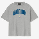 Golden State Warriors Fear of God x NBA Unisex 90's T-Shirt Heather Gray