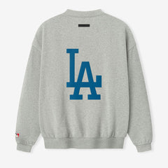 Los Angeles Dodgers Fear of God x MLB Unisex Sport Sweatshirt - Heather Gray - MLB Discount