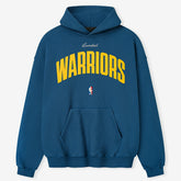 Golden State Warriors Fear of God x NBA Unisex 90's Hoodie Blue