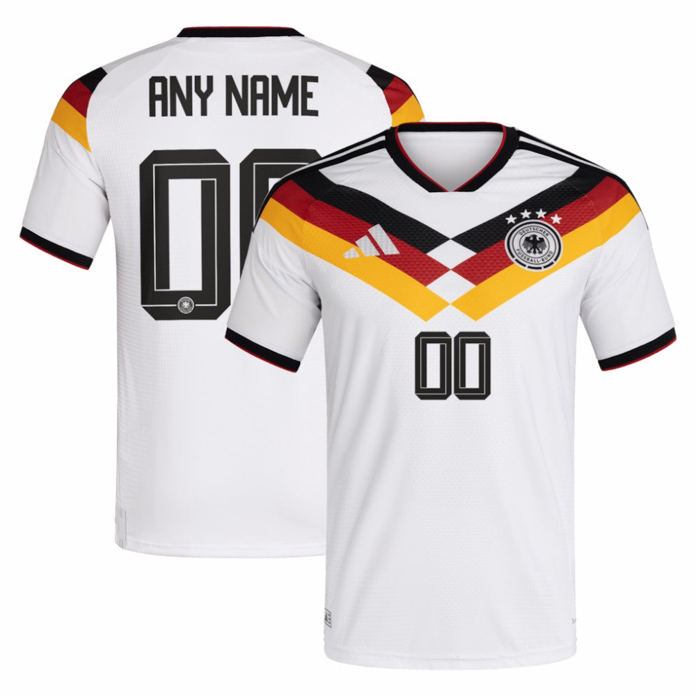 Germany National Team FIFA x World Cup 2026 Home On Field Custom Jersey White - Adidas cheap