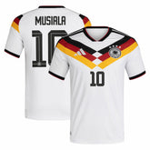 Jamal Musiala Germany National Team 2026 Home Jersey White - Adidas