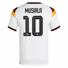 Jamal Musiala Germany National Team 2026 Home Replica Jersey White - Adidas cheap