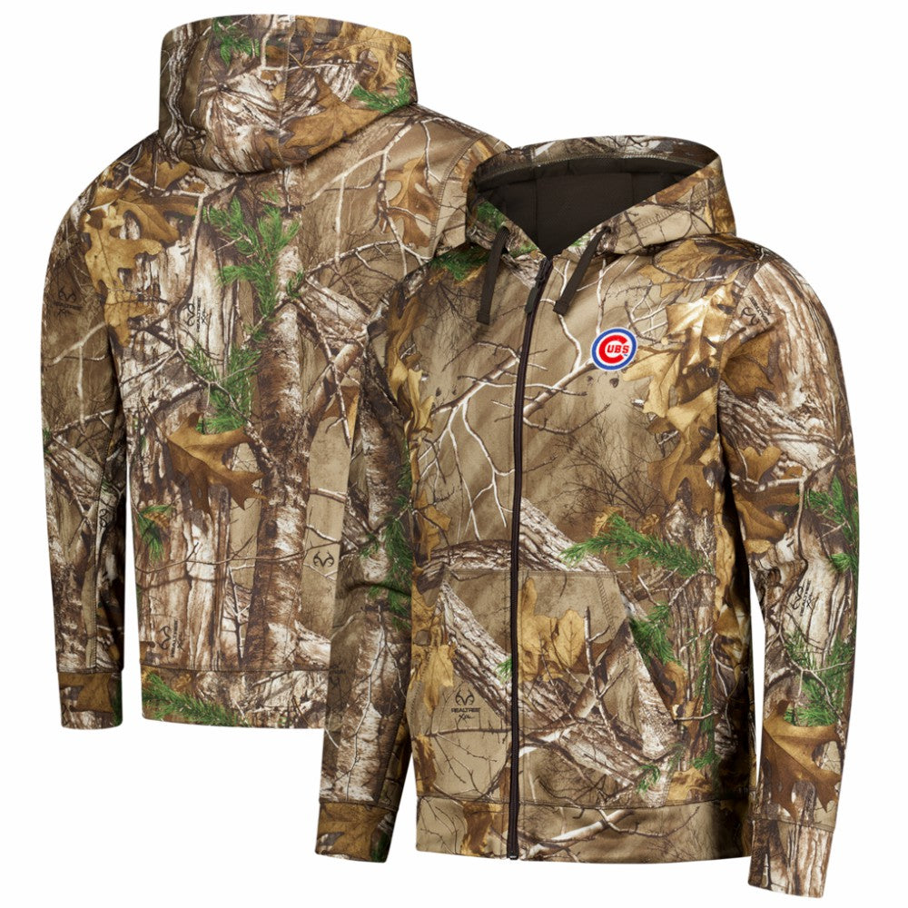 Chicago Cubs Dunbrooke Trophy Realtree Full-Zip Hoodie - Camo - MLB Discount