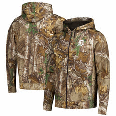 Detroit Tigers Dunbrooke Trophy Realtree Full-Zip Hoodie - Camo - MLB Sale