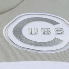 Chicago Cubs Mitchell & Ness Cooperstown Collection Thunderstorm Head Coach Hoodie - Gray - Mitchell & Ness on Sale