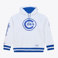 Chicago Cubs Mitchell & Ness Cooperstown Collection Fleece Hoodie - White - Mitchell & Ness Sale