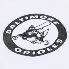 Baltimore Orioles Mitchell & Ness Arctic Fleece Sweatshirt - White - Mitchell & Ness Discount
