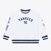 New York Yankees Mitchell & Ness Arctic Fleece Sweatshirt - White - Mitchell & Ness Online