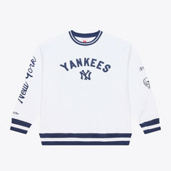 New York Yankees Mitchell & Ness Arctic Fleece Sweatshirt - White - Mitchell & Ness Online
