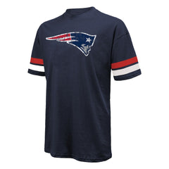Drake Maye New England Patriots Majestic Threads Oversized T-Shirt Navy