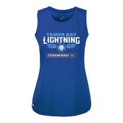 Tampa Bay Lightning Levelwear Women's 2026 NHL Stadium Series Macy Tank Top - Blue - NHL 203659136