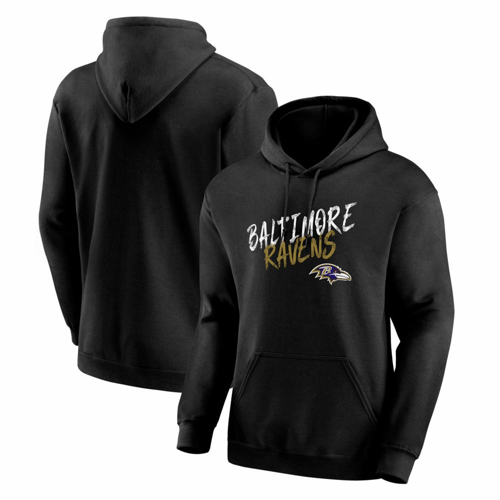 Baltimore Ravens Hustle Hoodie Black
