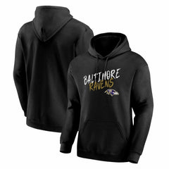 Baltimore Ravens Hustle Hoodie Black