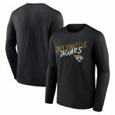 Jacksonville Jaguars Hustle Long Sleeve T-Shirt Black