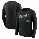 New York Jets Hustle Long Sleeve T-Shirt Black
