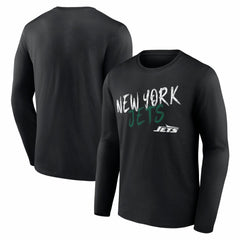 New York Jets Hustle Long Sleeve T-Shirt Black