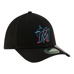 Miami Marlins New Era Player Replica 39THIRTY M-Crown Flex Hat - Black - New Era Sale