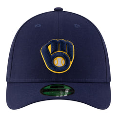 Milwaukee Brewers New Era Player Replica 39THIRTY M-Crown Flex Hat - Navy - New Era Discount