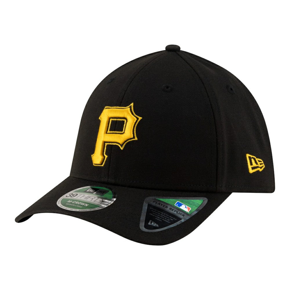Pittsburgh Pirates New Era Alternate Player Replica 39THIRTY M-Crown Flex Hat - Black - New Era on Sale