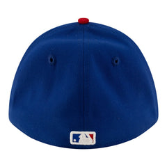 Chicago Cubs New Era Player Replica 39THIRTY M-Crown Flex Hat - White/Royal - New Era Discount