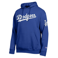 Los Angeles Dodgers Champion All Star Wordmark Hoodie - Royal - MLB Lifestyle