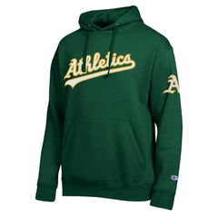 Athletics Champion All Star Wordmark Hoodie - Green - MLB Online
