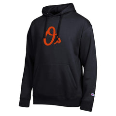 Baltimore Orioles Champion All Star Embroidered Logo Hoodie - Black - MLB Discount