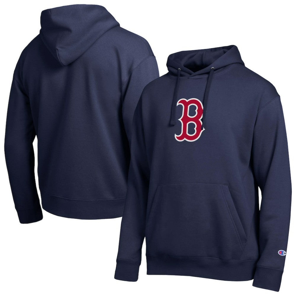 Boston Red Sox Champion All Star Embroidered Logo Hoodie - Navy - MLB Lifestyle