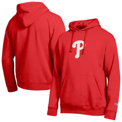 Philadelphia Phillies Champion All Star Embroidered Logo Hoodie - Red - MLB Online