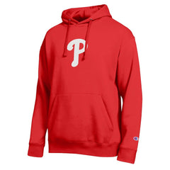 Philadelphia Phillies Champion All Star Embroidered Logo Hoodie - Red - MLB Online