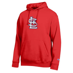 St. Louis Cardinals Champion All Star Embroidered Logo Hoodie - Red - MLB Lifestyle