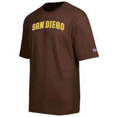 San Diego Padres Champion All Star Chenille Wordmark T-Shirt - Brown - MLB on Sale