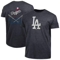 Los Angeles Dodgers Champion Tri-Blend T-Shirt - Heather Black - MLB Lifestyle