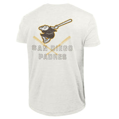 San Diego Padres Champion Tri-Blend T-Shirt - Heather White - MLB Discount