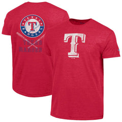 Texas Rangers Champion Tri-Blend T-Shirt - Red - MLB Online